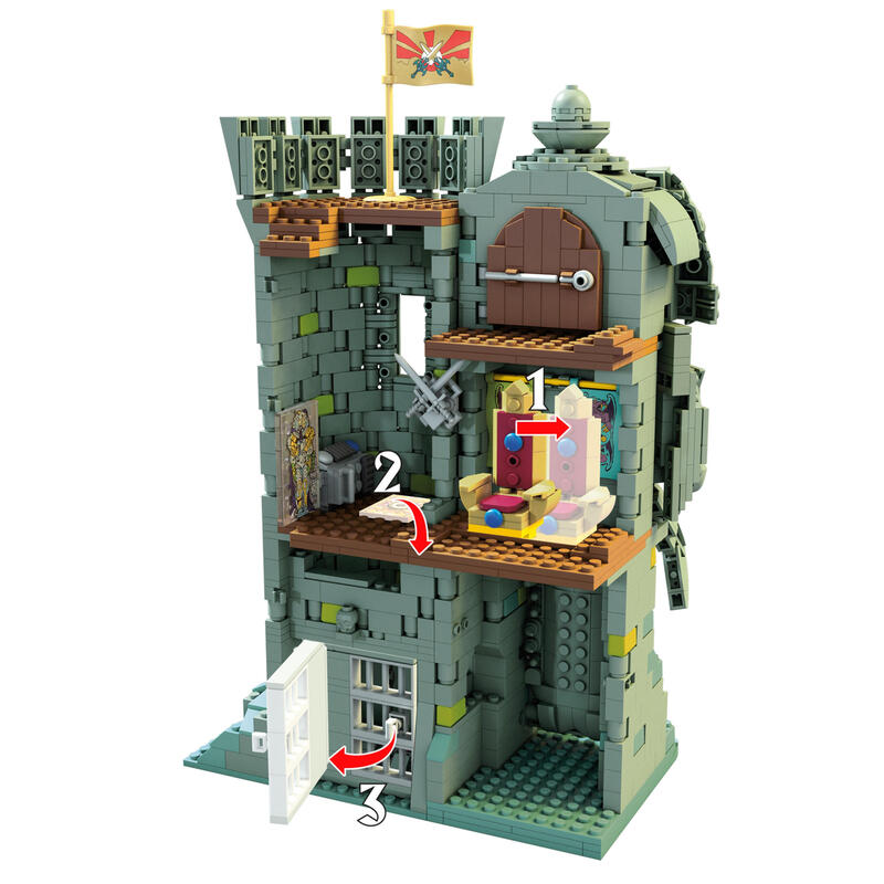 Mega Construx Juguete De Construcción Masters Of The Universe Castle Grayskull Ggj67