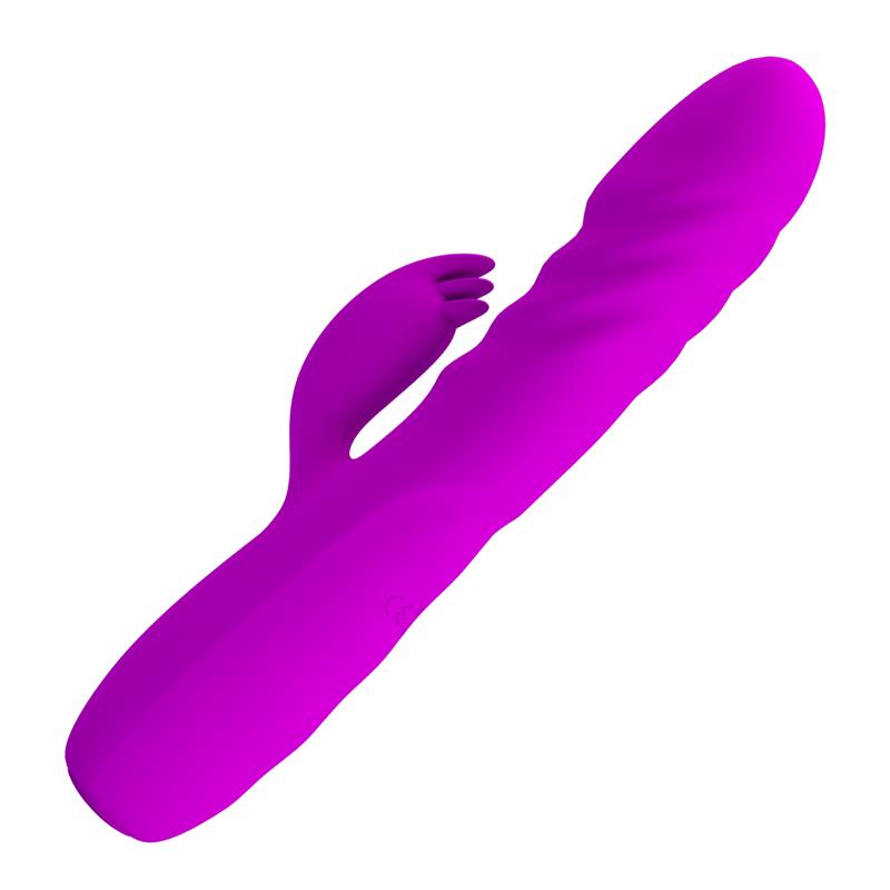 Pretty Love - Melanie Vibrador Conejo Recargable Morado