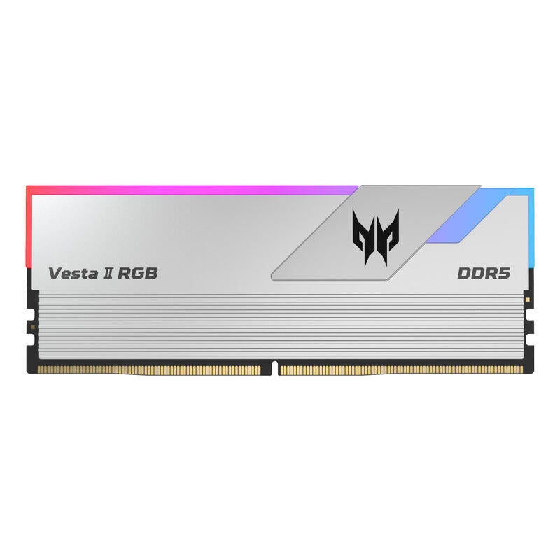 Memoria Kit Ddr5 32gb(2x16gb) Pc5-48000 6000mhz Acer Predator Vesta Ii C34 Rgb S