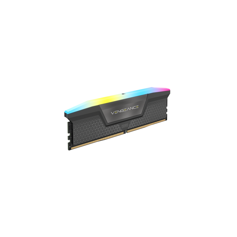 Memoria Corsair Ddr5 16gb 1x16gb Pc6000 Vengeance Rgb Gris Cmh16gx5m1d6000z38