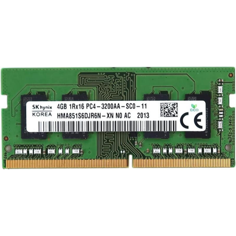 Memoria Ddr4 4 Gb 3200 Mhz. Sodimm Sk Hynix 4gb/ 3200mhz