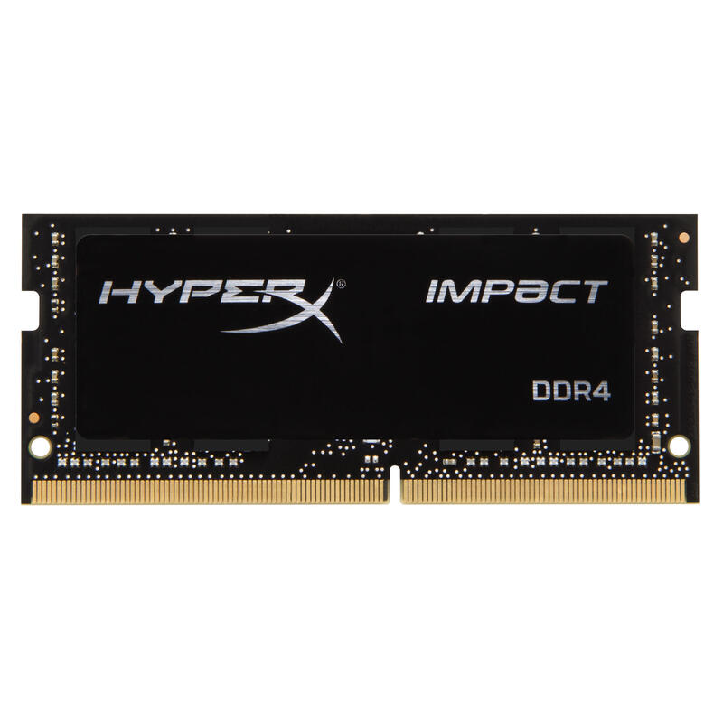 Memoria Kingston Sodimm Ddr4 16gb Pc2666 Mhz De 260 Espigas / Pc4-21300 Cl15 1.2 V Sin Búfer No Ecc Negro