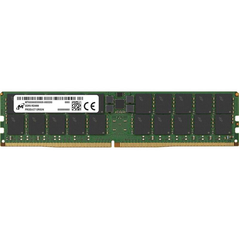Memoria Micron Ddr5 Rdimm 96gb 2rx4 6400 Cl52 (24gbit)