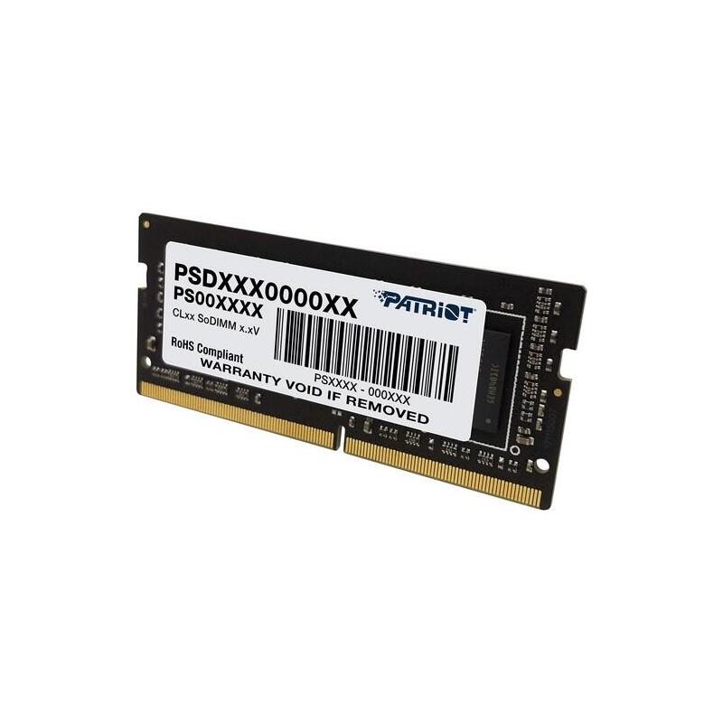 Memoria Patriot Ddr4 So-Dimm 8gb 3200mhz Rank1 Bulk 7d4832ab90k00500pt