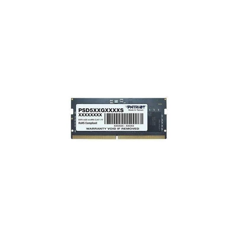 Memoria Patriot Ddr5 So-Dimm 16gb 5600mhz 1 Rank Bulk 7d5956cc80k00200pt