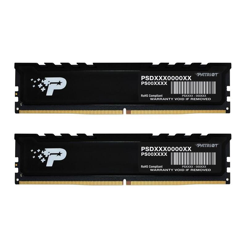 Memoria Patriot Premium Ddr5 2x8gb 5600mhz Black