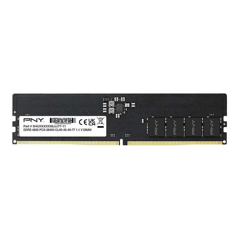 Memoria Pny Ddr5 8gb 4800 Dimm Bulk Md8gsd54800-Blk