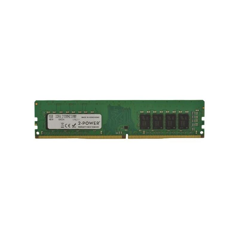 Memoria Ram 2-Power 8gb Ddr4 2133mhz Cl15 Dimm 2p-Kvr21n15s8/8bk