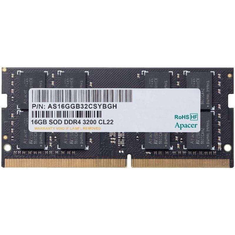 Memoria Ram Apacer As16ggb32csybgh 16gb Ddr4 3200mhz 1.2v Cl22 Sodimm