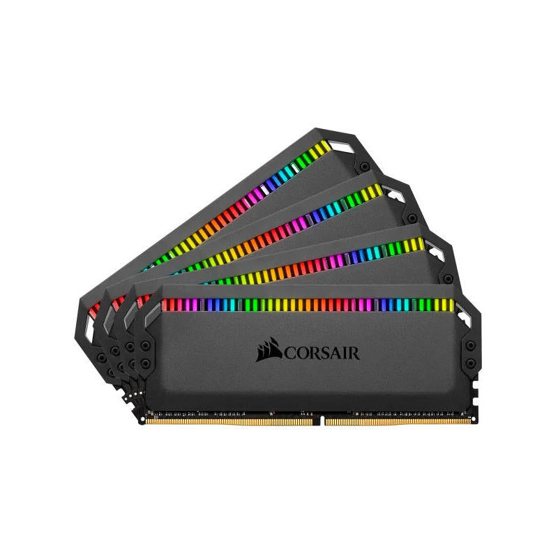 Memoria Ram Corsair Ddr4 32gb 4x8gb Pc 3200 Dominator Platinum Rgb Black Corsair Dominator Platinum Rgb, 32 Gb, 4 X 8 Gb, Ddr4, 3200 Mhz, 288-Pin Dimm