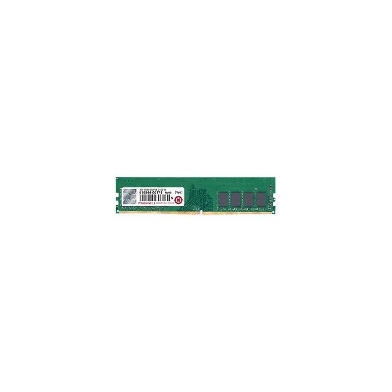 Memoria Ram Transcend 8gb Jm Ddr4 3200mhz U-Dimm 1rx8 1gx8 Cl19 1.2v