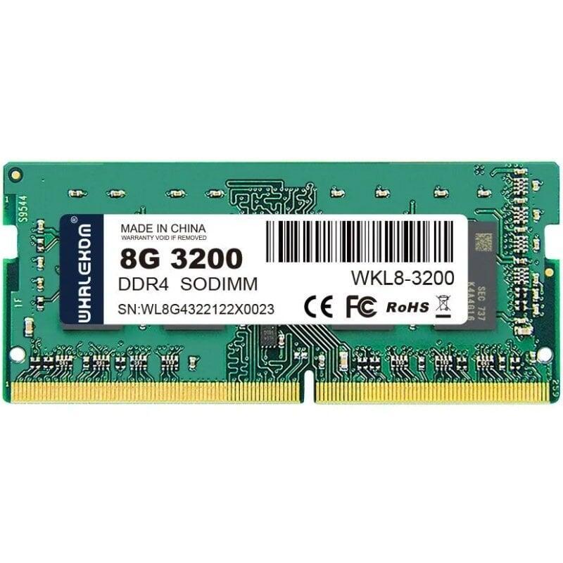 Memoria Ram Whalekom Wk4so32 8gb Ddr4 3200mhz 1.2v Cl19 Sodimm