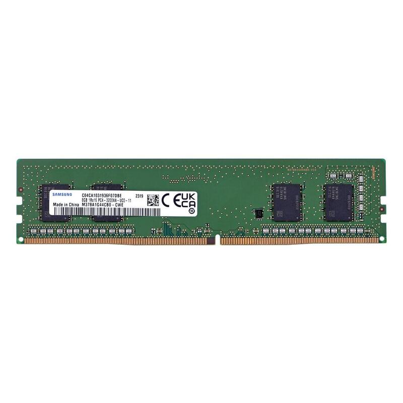 Memoria Samsung Udimm Non-Ecc 8gb Ddr4 1rx16 3200mhz Pc4-25600 M378a1g44cb0-Cwe