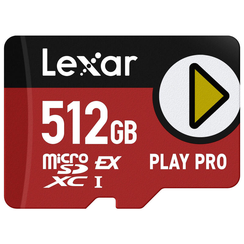 Memory Micro Sdxc 512gb Uhs-I/Play Lmsxps0512g-Bnnng Lexar