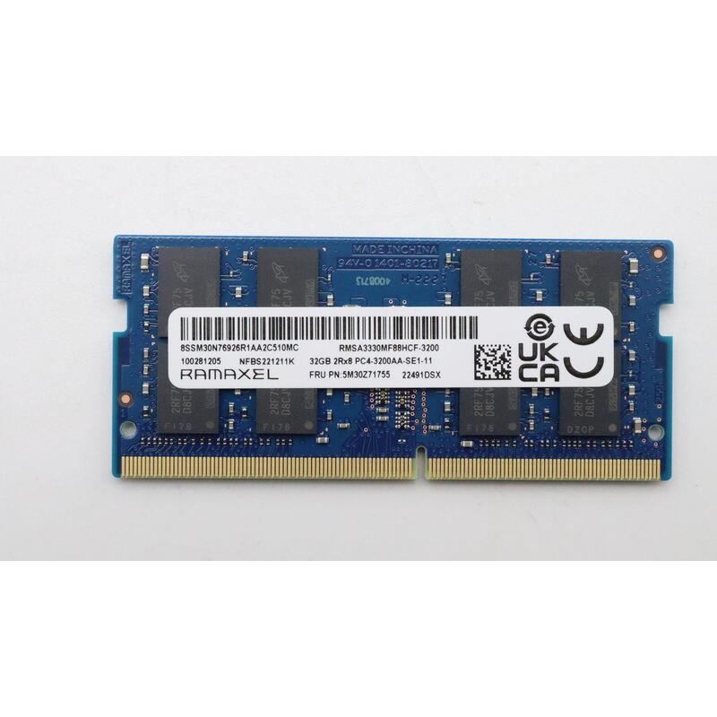 Memory - Sodimm,32gb,Ddr4,3200,Ramaxel - Warranty: 3m