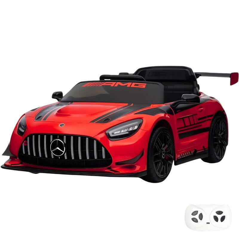 Mercedes Amg Gt3 Rojo Coche Eléctrico Para Niños