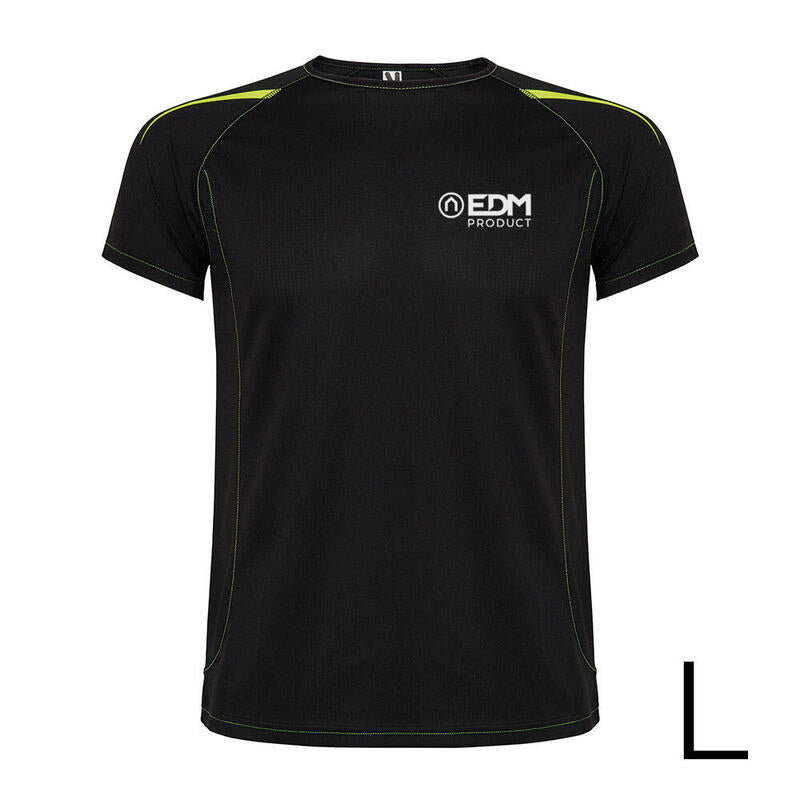 *Merchandising* Camiseta Deportiva Negra Talla-L Roly Edm