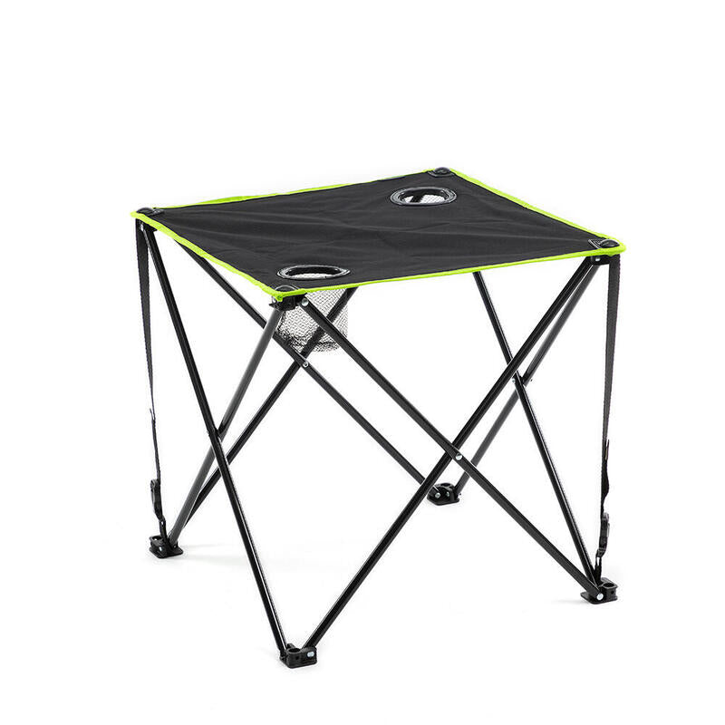 Mesa De Camping Textil Plegable Con Funda Cafolby. Innovagoods