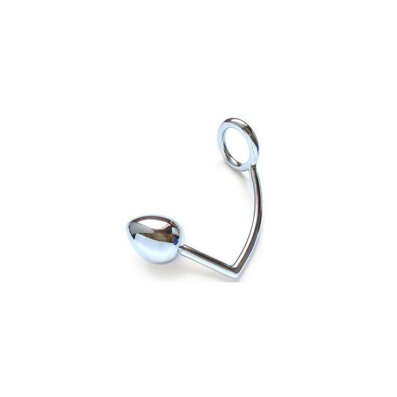 Metal Hard - Anillo Con Gancho Anal 50mm