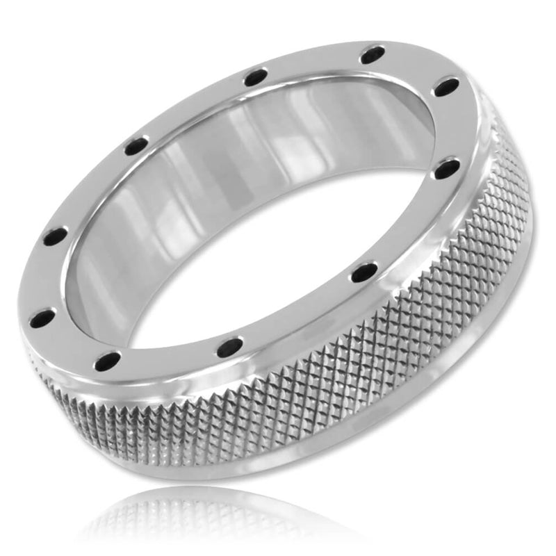 Metal Hard - Anillo Metal Para Pene Y Testículos 55 Mm