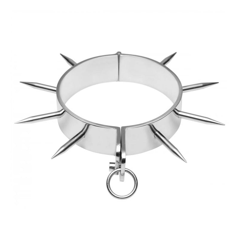 Metal Hard - Collar Esclavo Bdsm Con Puntas
