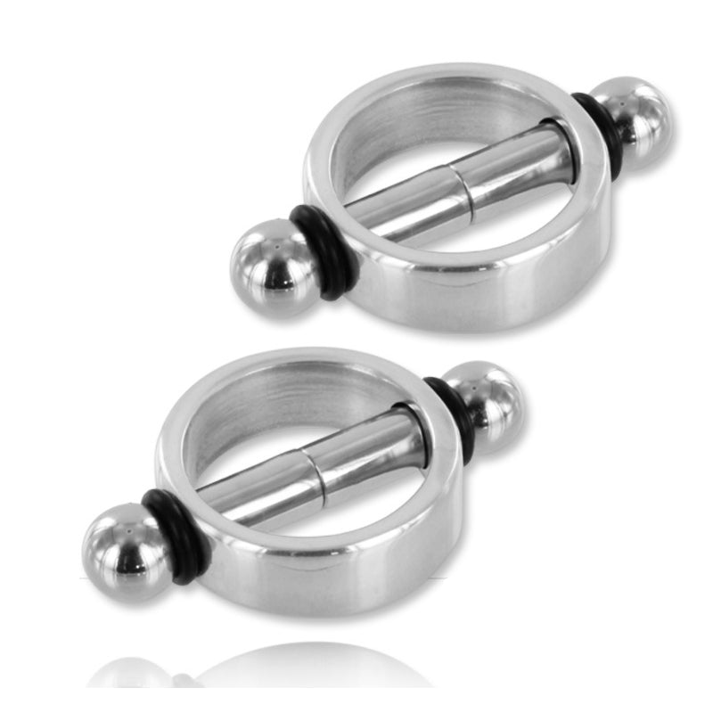 Metal Hard - Pinzas Para Pezones Magnéticas Par