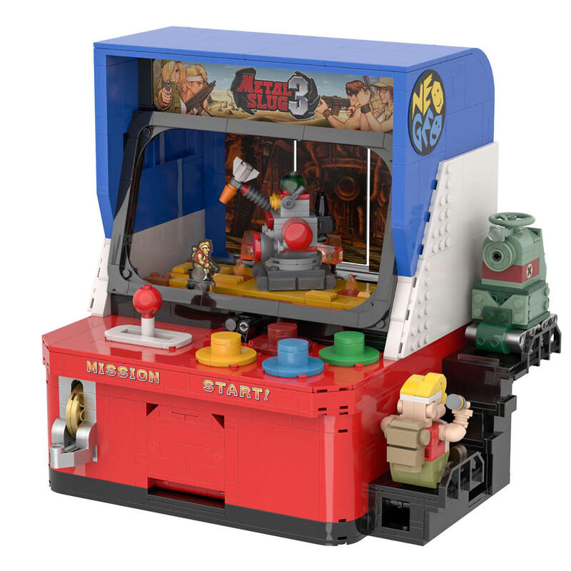 Metal Slug 3 Arcade Set Construccion 17 Cm Metal Slug