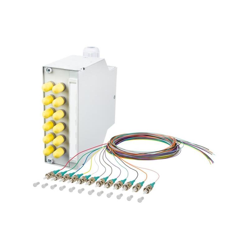 Metz Connect Opdat Regpro Blister 12xst-S (Metall), Om3, Lichtgrau Ral 7035