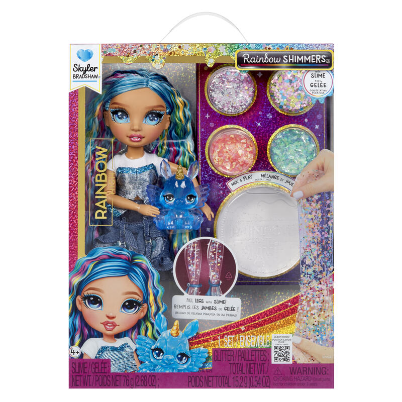 Mga Entertainment Rainbow High Shimmers With Slime - Skyler, Muñecos