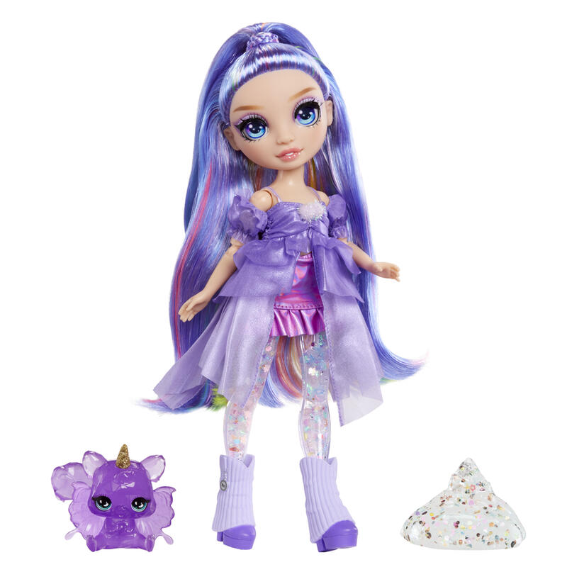Mga Entertainment Rainbow High Shimmers With Slime - Violet, Muñecos