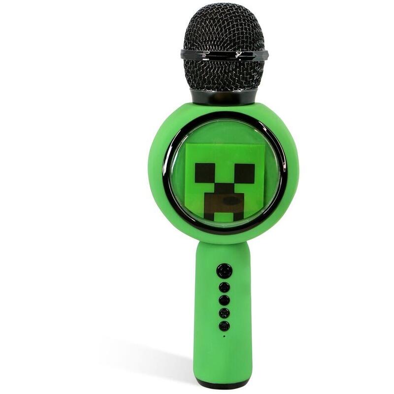Microfono Altavoz Led Minecraft