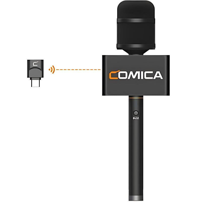 Comica Revo S Micrófono Inalámbrico De Mano Para Entrevistas Usb-C