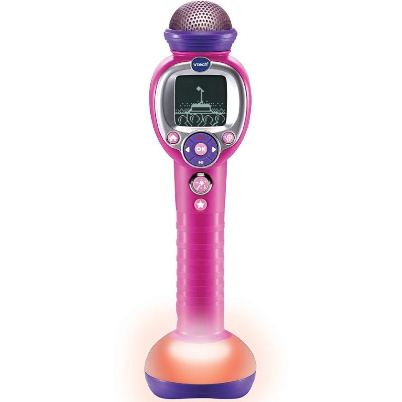 Microfono Inalambrico Vtech Kidi Superstar Dance Micrófono Mágico Rosa