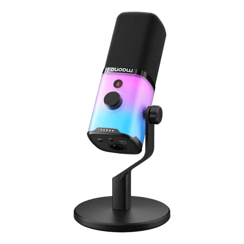 Microfono Maono Pd100x Rgb Negro