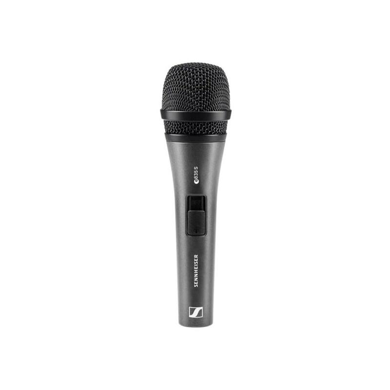 Micrófono Sennheiser E 835-S Vocal, Dinámico, Cardioide Con Interruptor