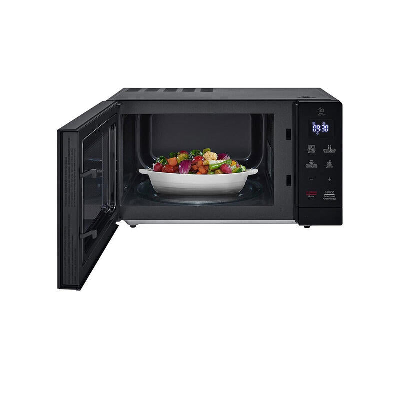 Microondas Lg Mh7032jas Capacidad 30l Negro