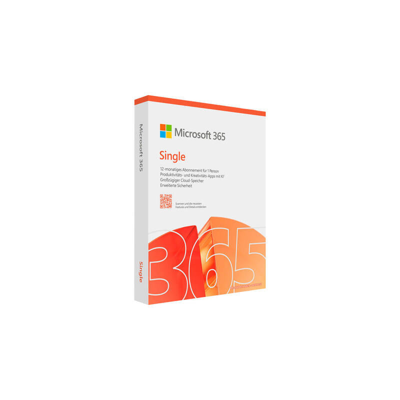 Microsoft Office M365 Single1 Person, Software Office Alemán, 1 Año Para Pc Y Mac Ep2-32444