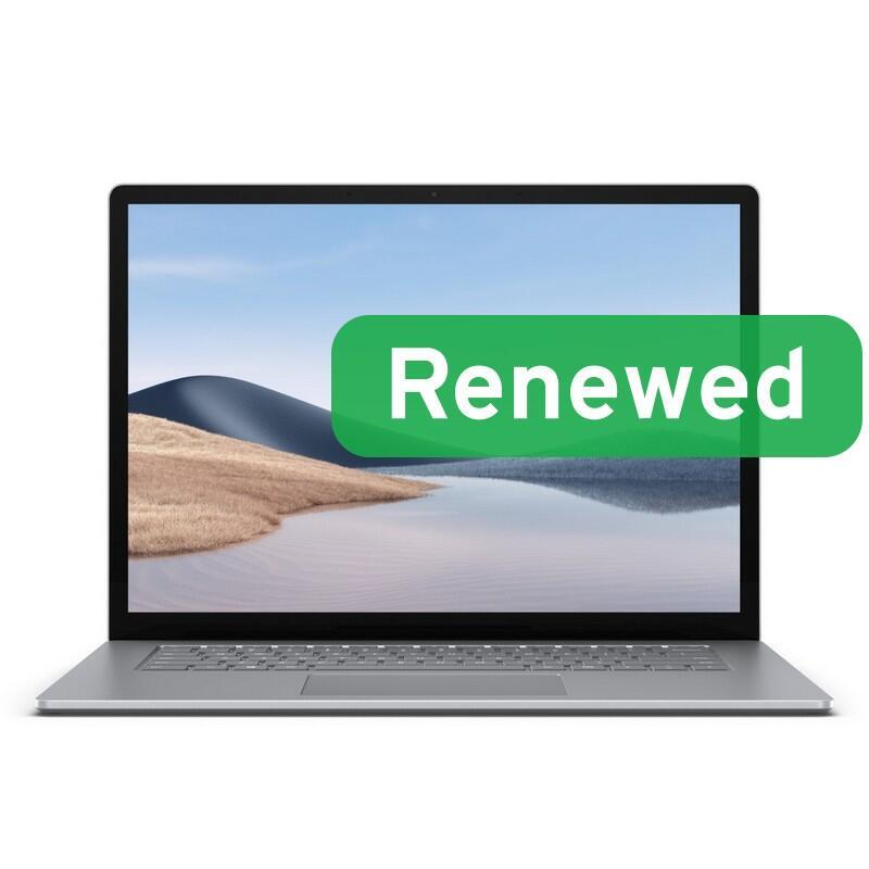 Microsoft Renewed Grade A Surface Laptop 4 Platinum 15 Touch Intel Core I7-1185g7 8gb Intel Iris Xe 256 Gb Us Backlit N