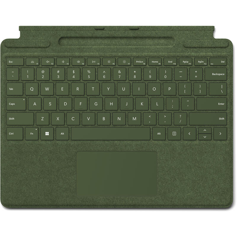 Microsoft Surface Pro Keyboard Verde Microsoft Cover Port Qwerty Español