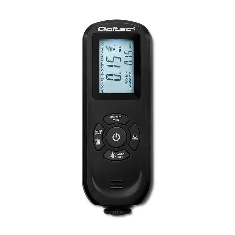 Miernik Grubosci Lakieru Z Podswietlanym Bocznym Wyswietlaczem Lcd 0 ~ 2000um
