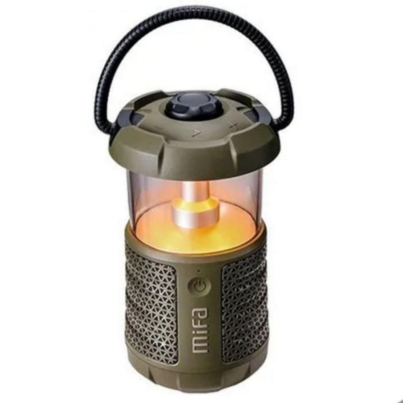 Mifa Wild Camping Bluetooth Linterna Led Altavoz Portátil Negro