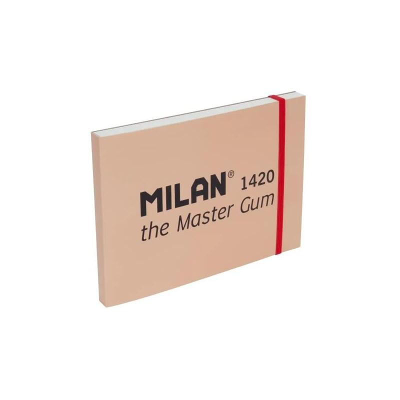 Milan 1420 The Master Gum Bloc De 30 Hojas Para Acuarela - Tamaã±O A5 - Grano Fino De 300g/Mâ² - Cierre Con Goma