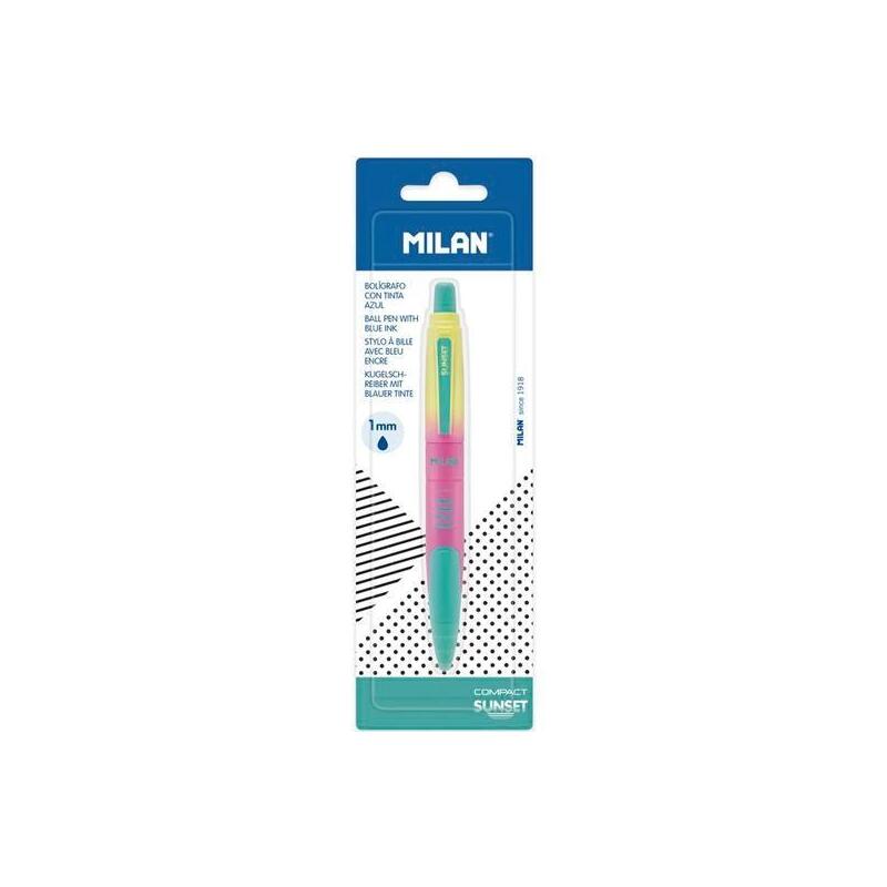 Milan Bolígrafo Compact Sunset Blíster Tinta Azul
