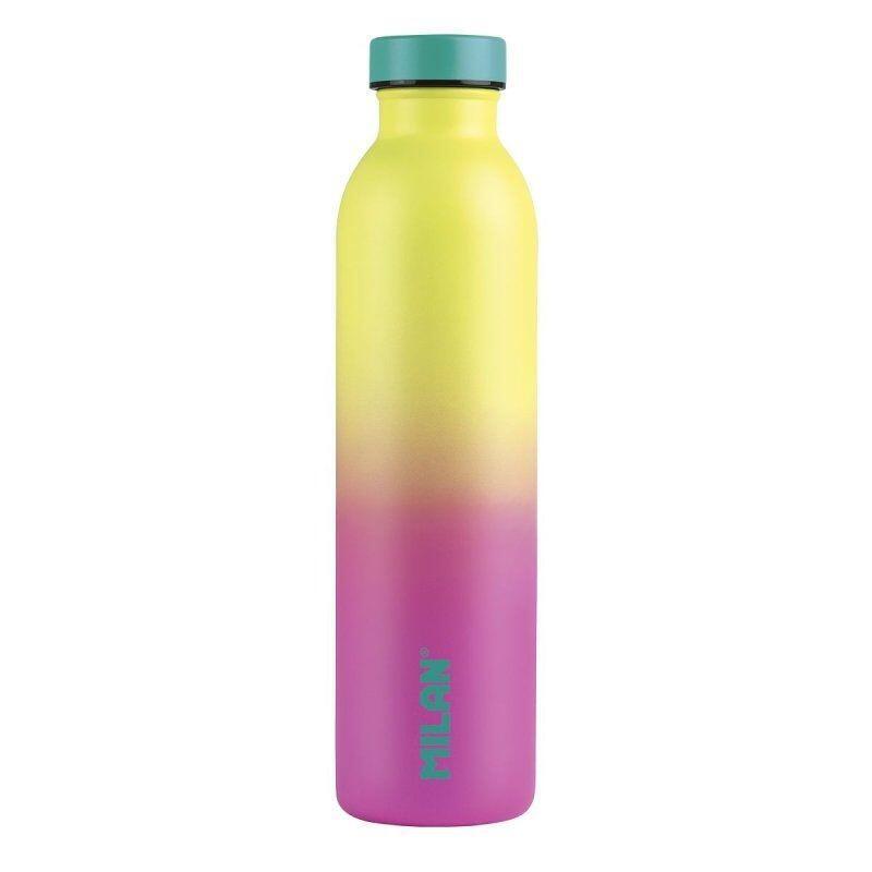 Milan Botella Isotérmica 591 Ml Edición Sunset Amarillo-Rosa