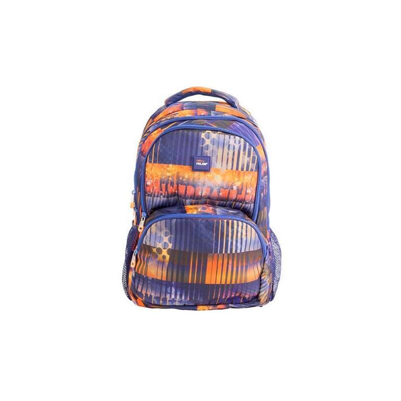 Milan Mochila Escolar 4 Cremalleras 25l Serie Especial Fizz