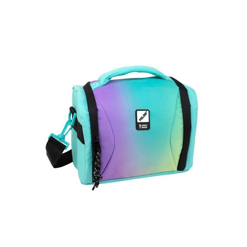 Milan Sunset Bolsa Isotermica Porta Alimentos 5l - Interior Aislante Termico - Apertura Total - Correa Regulable Y