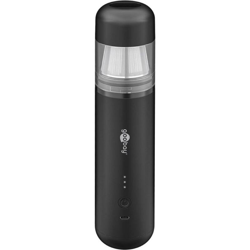 Mini Aspiradora Inalámbrica 120 W,Negro, 7 Boquillas Y 3 Cepillos Para Limpiar Accesorios De Oficina, Interiores De Coches