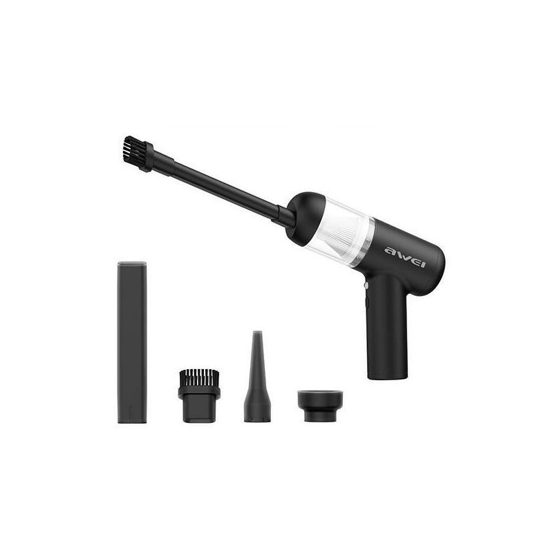 Mini Aspiradora V2 Inalámbrico Negro