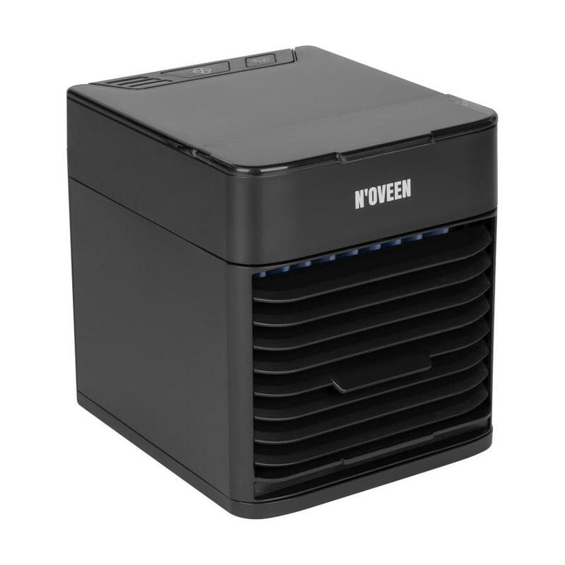 Mini Climatizador Portátil, Humidificador Y Purificador 3 En 1 Noveen Mac330