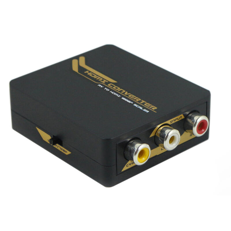 Mini Convertitore Video Da Composito Ad Hdmi, Upscaler 1080p